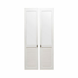Комплект дверей к стеллажу "Рауна" 20 (белый воск УКВ)